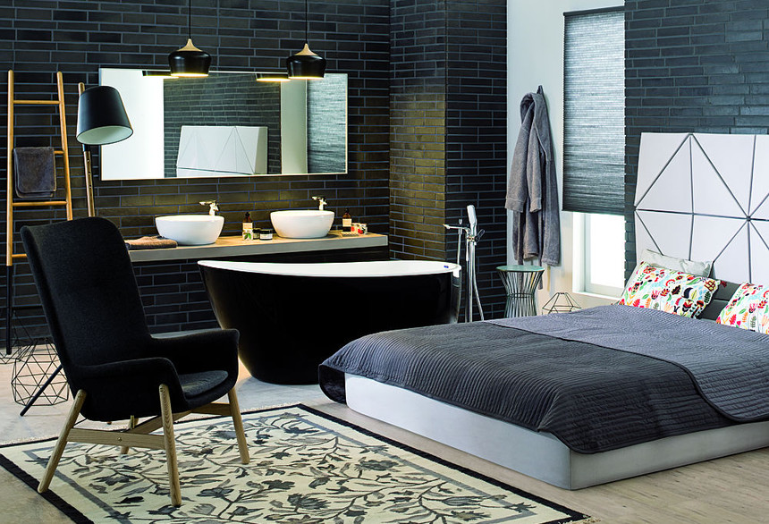 Sypialna z pokojem kąpielowym